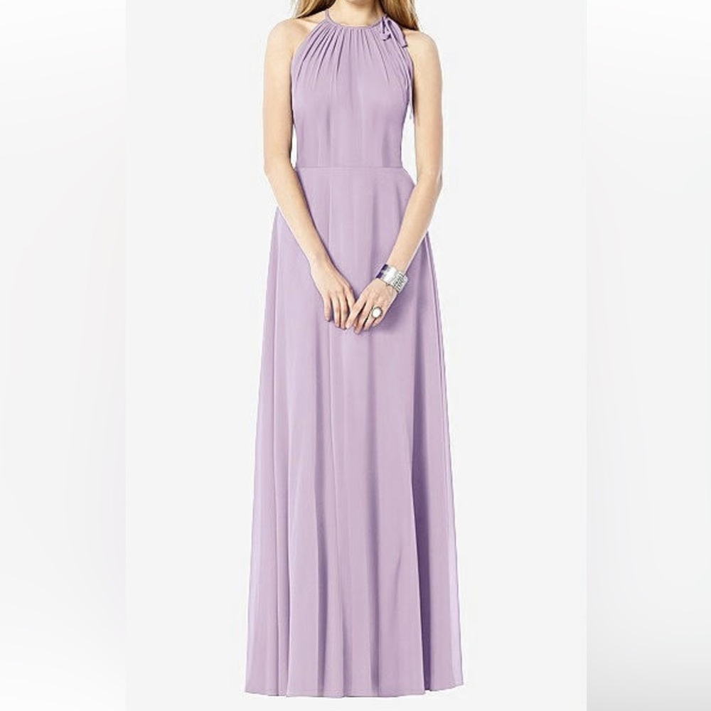 AFTER SIX BRIDESMAID DRESS 6704 IN PALE PURPLE